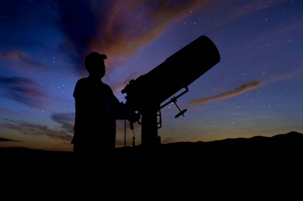 Nebraska Star Party Night Sky Viewing. Photo Credit: Visit Nebraska 