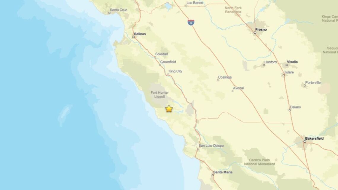 Oct. 22: Earthquake measuring 2.3 struck region near San Simeon, CA 