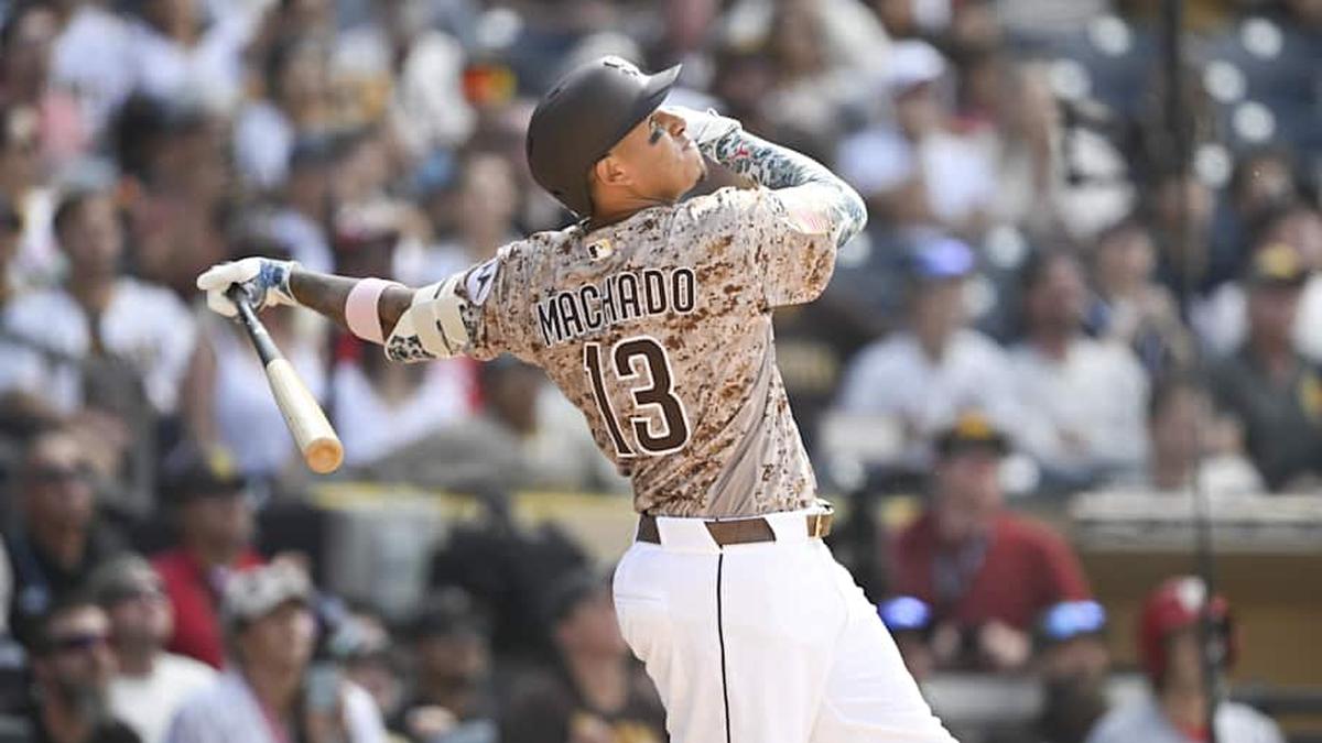  Manny Machado ranks 16th all-time in WAR among third basemen, putting him on track to make the Hall of Fame. | Denis Poroy-Imagn Images 