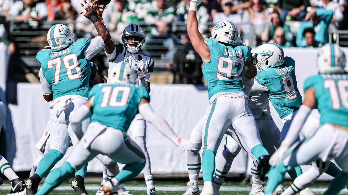 Miami Dolphins' Kenneth Grant sees Dolphins' identity taking shape in the trenches 
