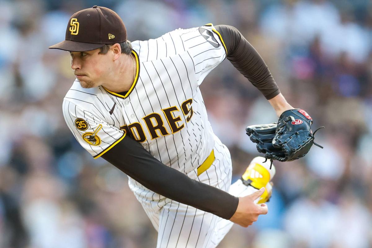  San Diego Padres relief pitcher Mason Miller (22), David Frerker-Imagn Images