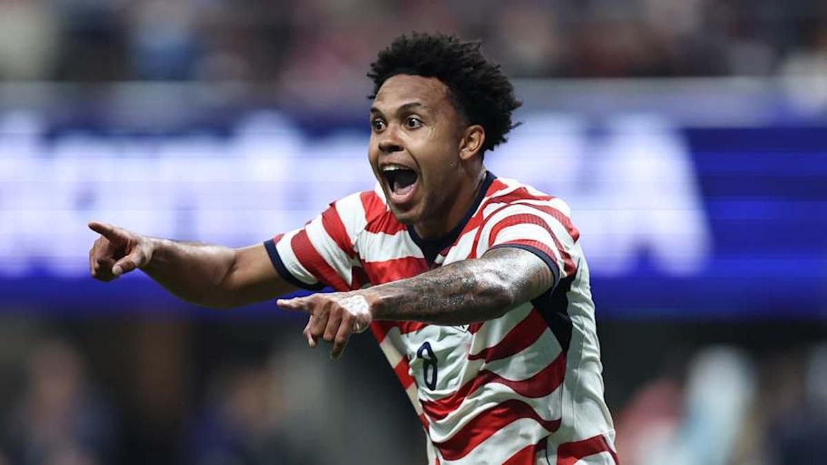  Weston McKennie scored against Belgium in the March friendlies. | Omar Vega/USSF/Getty Images 