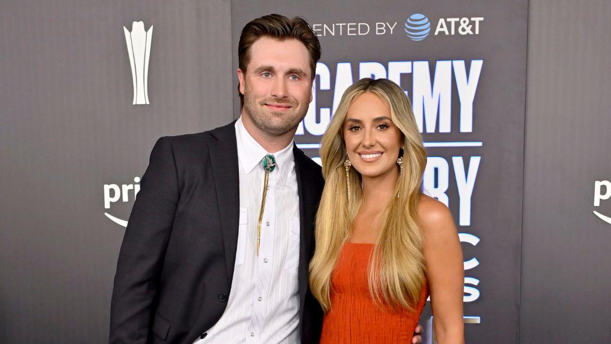 Devlin “Duck” Hodges and Lainey Wilson in 2026Getty