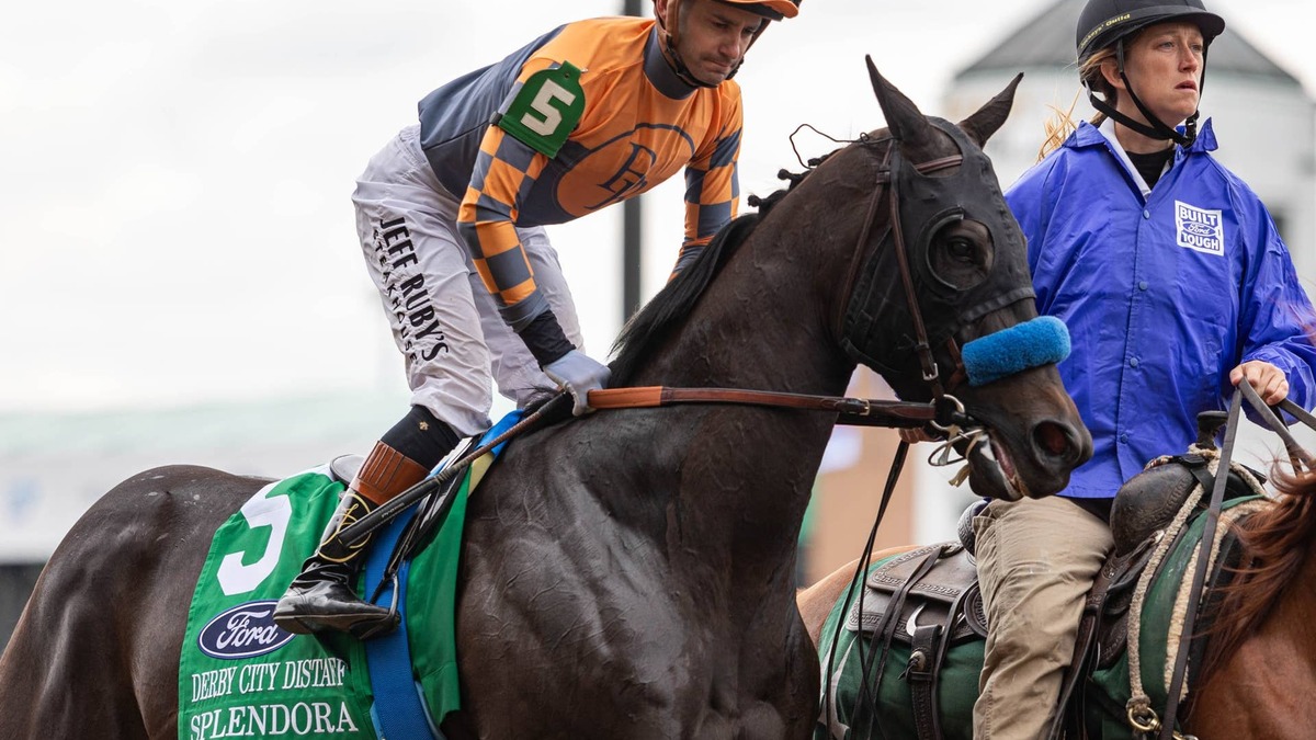 Splendora Breezes At Churchill For Breeders' Cup