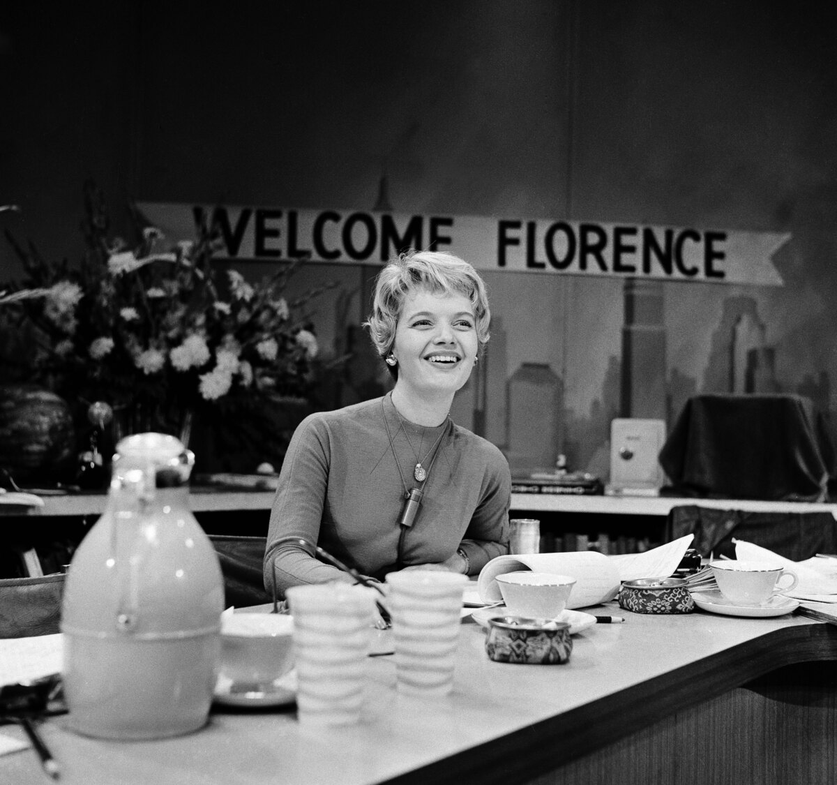 TODAY — “Florence Henderson’s First Day” — Pictured: “TODAY Girl” Florence Henderson on October 19, 1959NBC/NBC NewsWire
