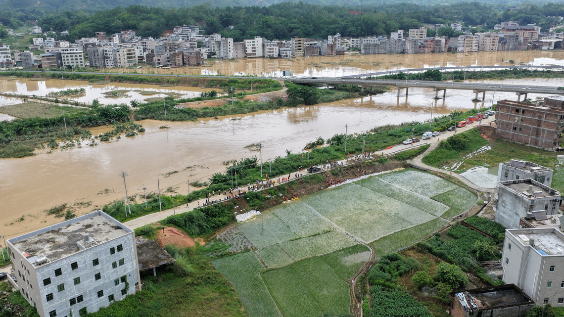 Southern, central China brace for flood risk after typhoon
