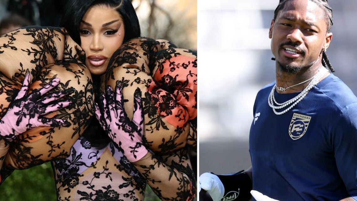 Cardi B and Stefon Diggs Appear to Have Public Argument Amid Rekindled Romance 