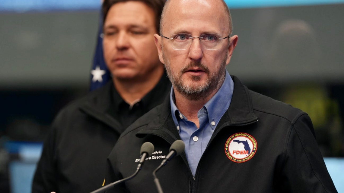 Florida emergency chief Kevin Guthrie exits at peak hurricane season 