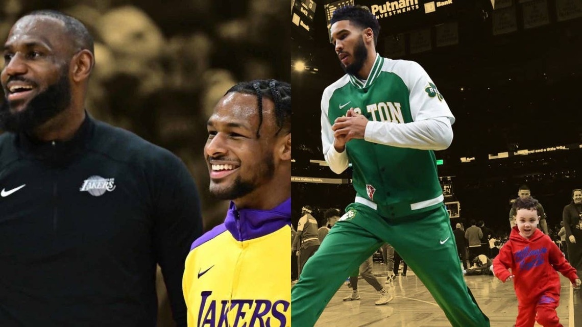 "A lot of things would have to go right for that to happen" - Jayson Tatum's candid take on teaming up with son Deuce like LeBron and Bronny James 