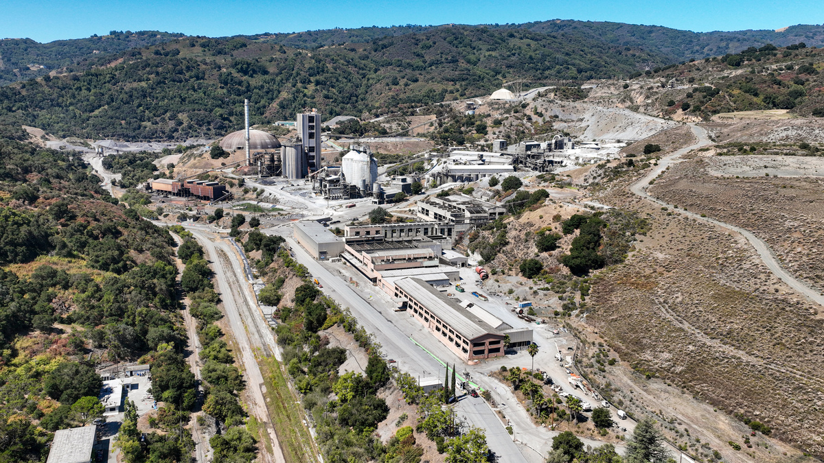 The Lehigh/ Heidelburg Cement in Cupertino, Calif., on Thursday, July 9, 2026.  (Shae Hammond/Bay Area News Group)