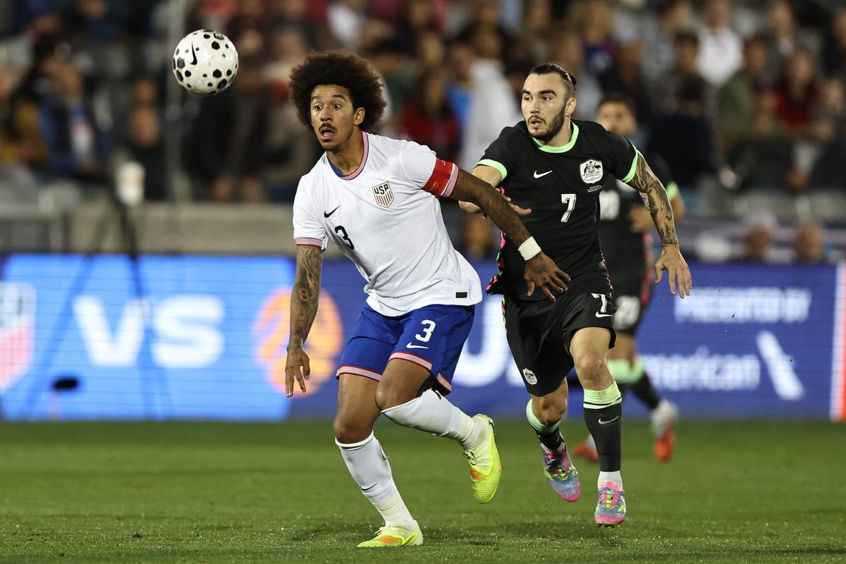  Chris Richards #3 of the United States. Photo by Omar Vega/Getty Images