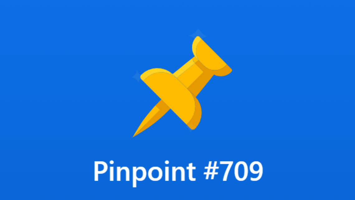 Today's Pinpoint #709 LinkedIn Answer (April 9, 2026) 