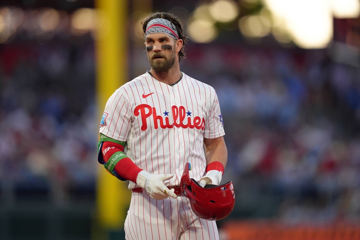  Philadelphia Phillies infielder Bryce Harper (3) © Kyle Ross-Imagn Images