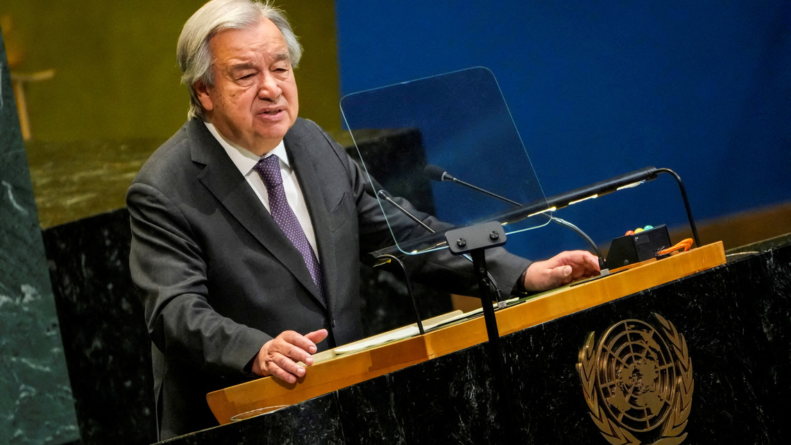 Guterres meets Syria's Sharaa on first visit to Damascus by UN chief in 17 years 