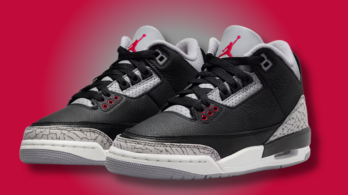  Air Jordan 3 Retro Black Cement Sneakernews h/t Raba Kali 