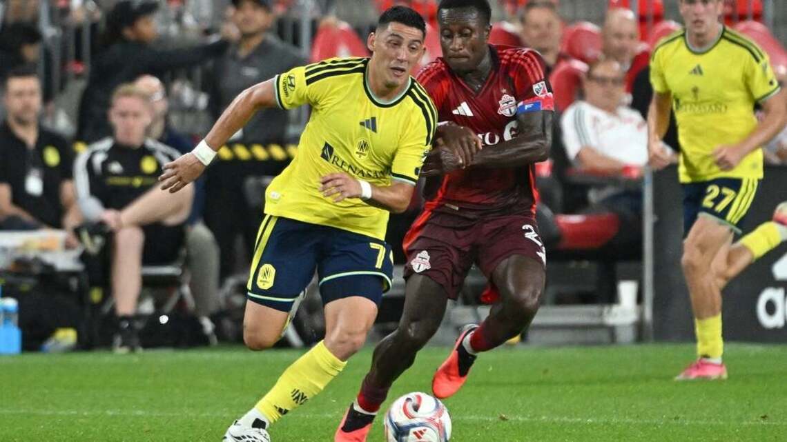 Toronto stuns Nashville with stoppage-time goal 