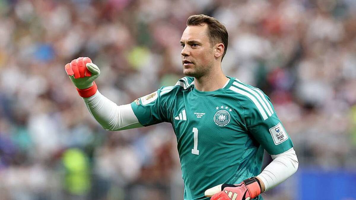  Manuel Neuer is now the oldest ever German international. | Alexander Hassenstein/Getty Images 