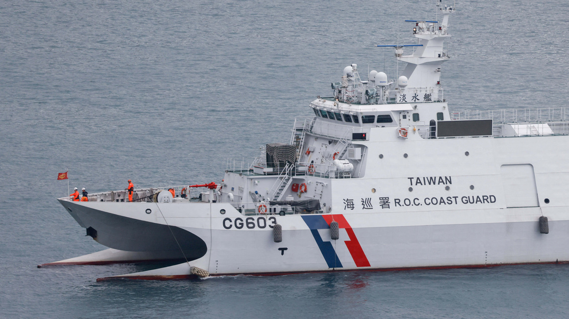 China, Taiwan spar over legality of coast guard patrols east of island 