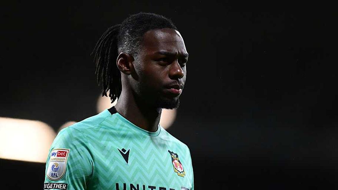  Arthur Okonkwo has played the most minutes of any Wrexham player this season. | Richard Martin-Roberts/CameraSport/Getty Images 