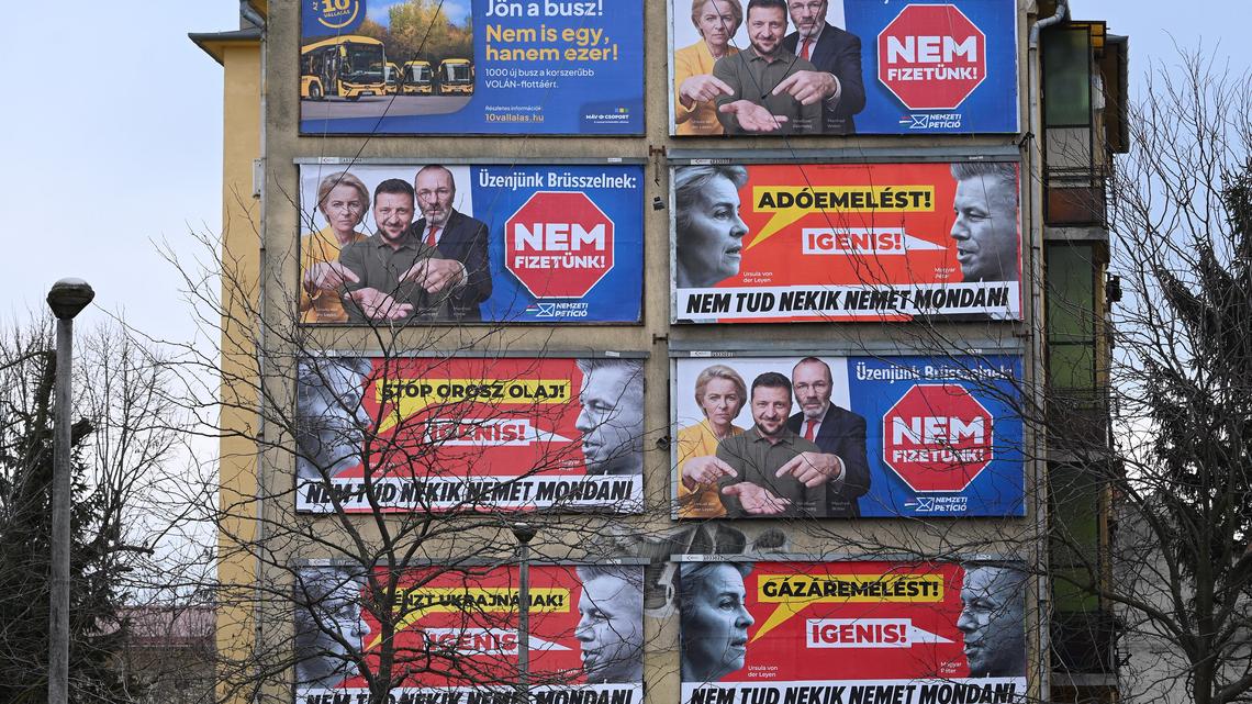 Desperate for reelection, Hungary's Orban latches on to war fears 