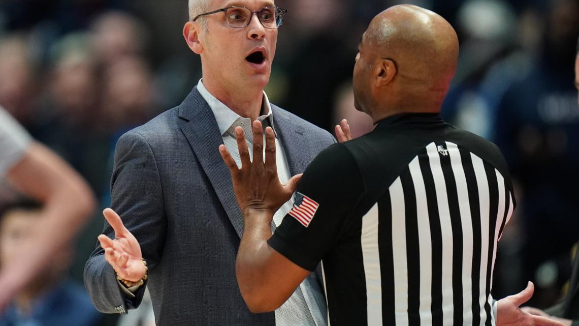 Calls Mount Against Officials During UConn-St. John's Game