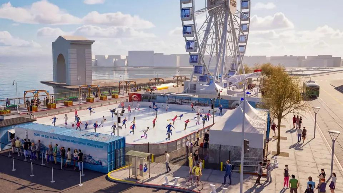 A new ice rink is coming to San Francisco's Fisherman's Wharf 