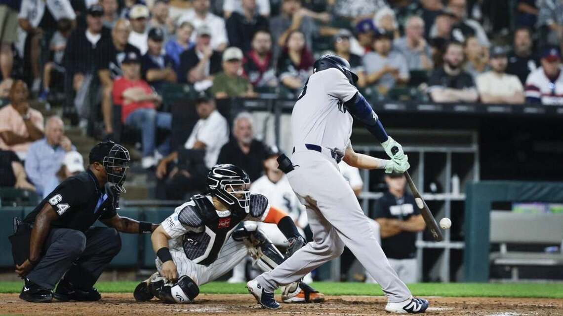 Ali Sanchez's first homer helps Yankees complete rally vs. White Sox 