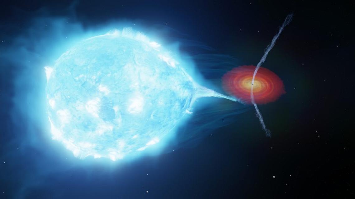Astronomers measure black hole jet power for first time