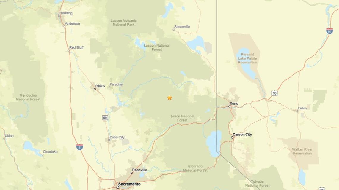 Update: 2.2 magnitude earthquake struck near Johnsville, CA on March 29 