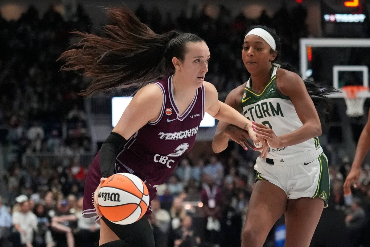  Toronto Tempo guard Marina Mabrey (3) John E. Sokolowski-Imagn Images