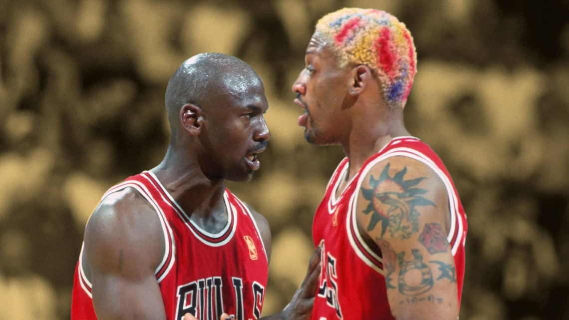 "He can't win against David Stern" – Michael Jordan's warning to Dennis Rodman after the headbutt that nearly cost the Chicago Bulls history 