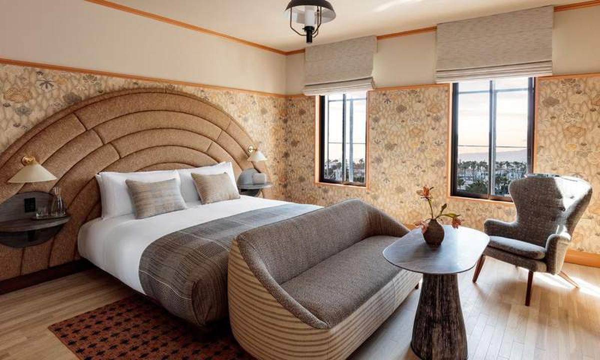  A room at the Santa Monica Proper Hotel. Image credit: Santa Monica Proper Hotel 