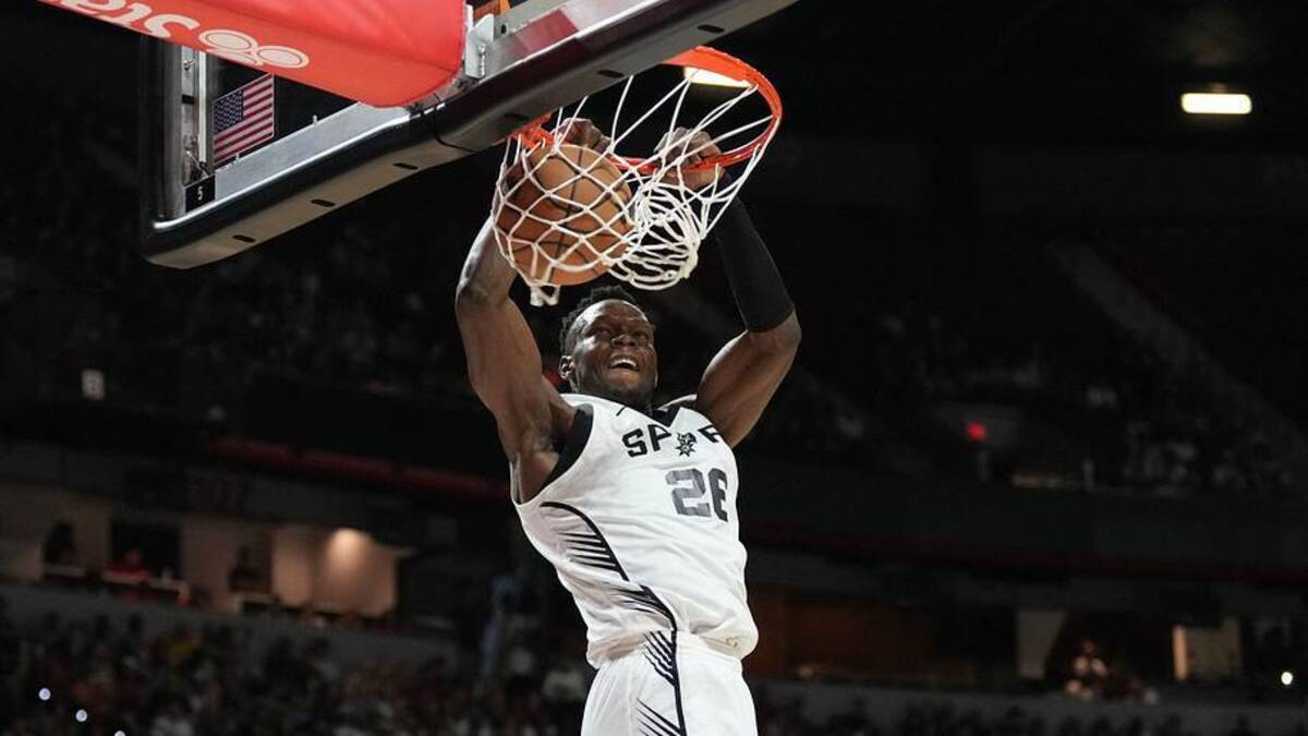  San Antonio Spurs forward Osayi Osifo (26). | IMAGN IMAGES via Reuters Connect 