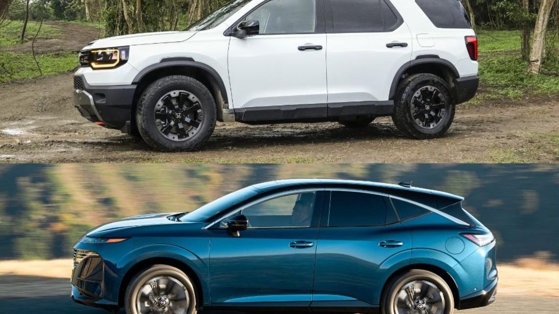 2026 Nissan Murano Platinum vs Honda Passport TrailSport Blackout Comparison 