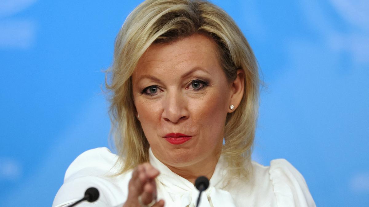 Spokeswoman of Russia's Foreign Ministry Maria Zakharova attends the annual press conference held by Foreign Minister Sergei Lavrov in Moscow, Russia January 20, 2026. REUTERS/Shamil Zhumatov/File Photo