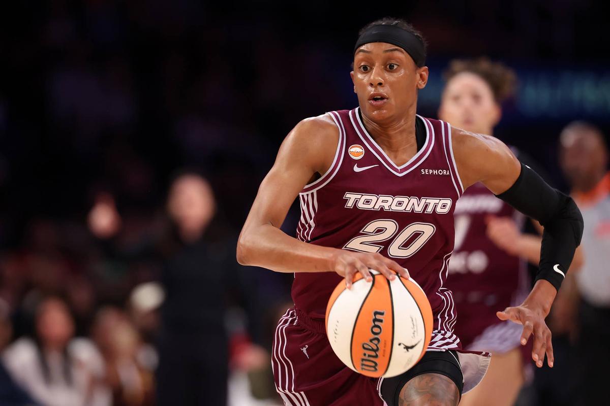  Toronto Tempo guard Brittney Sykes (20) Kiyoshi Mio-Imagn Images