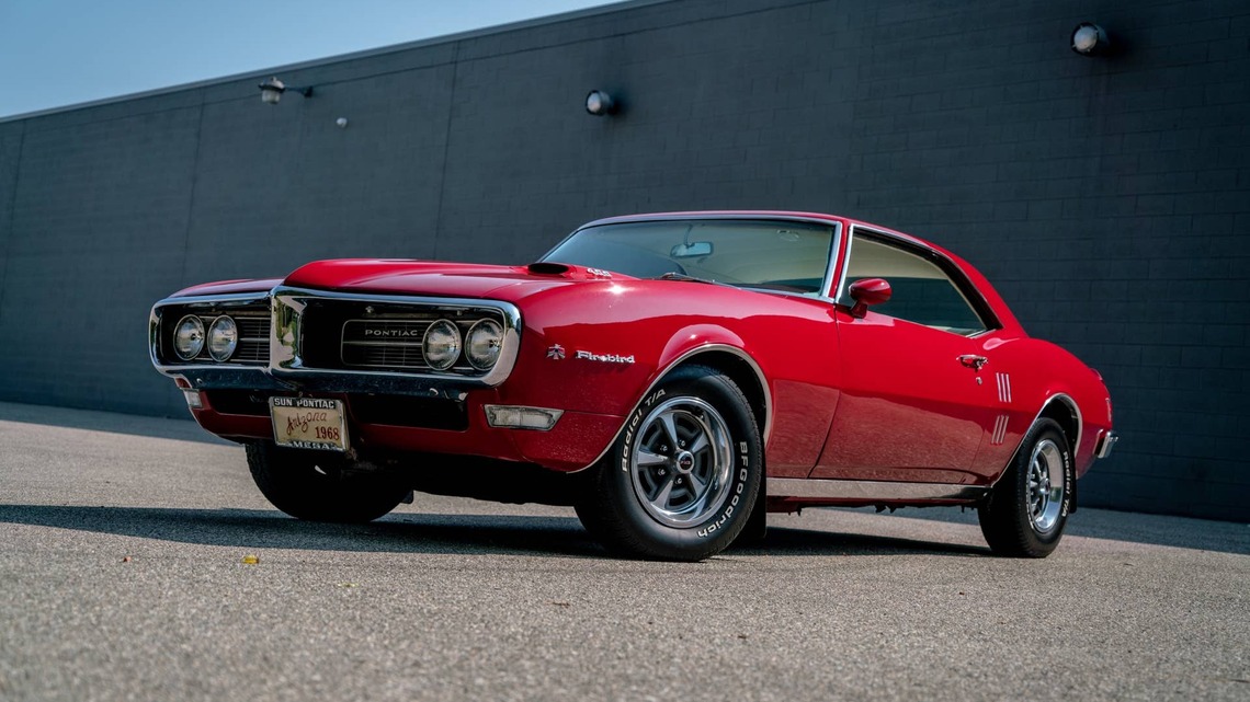 1968 Pontiac Firebird Coupe For Sale With 92,000 Miles Shown