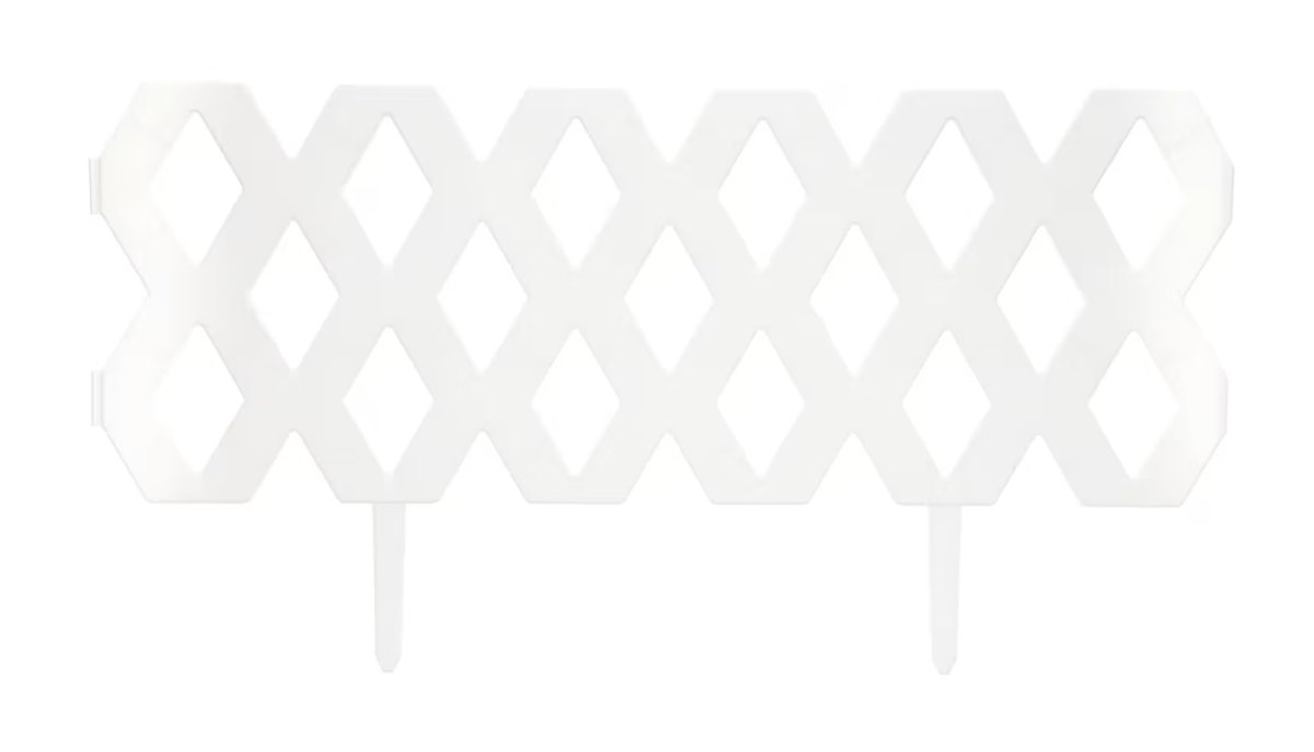 White picket fenceCourtesy of Dollar Tree