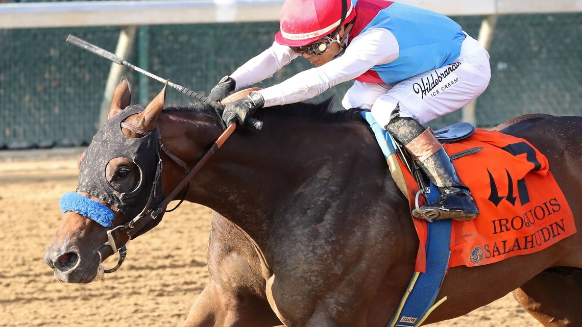 Iroquois Winner Salahudin Breezes Bullet At Churchill 