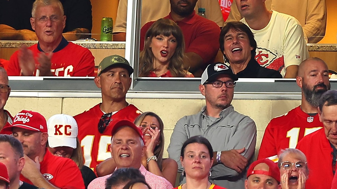 Taylor Swift Sits With A-List Action Movie Star at Chiefs Home Opener