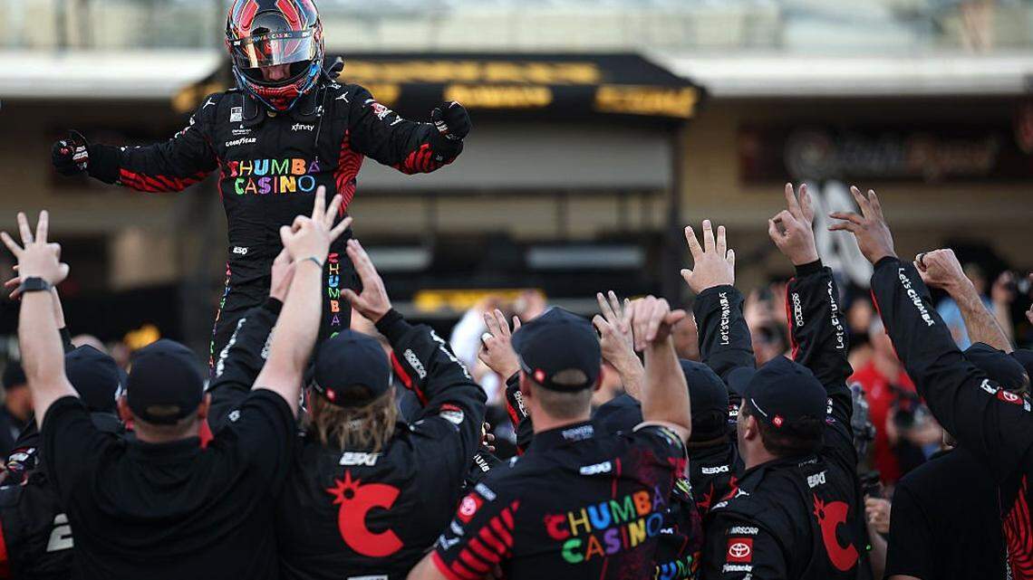 Reddick prevails at COTA to become first driver to win first 3 Cup Series races