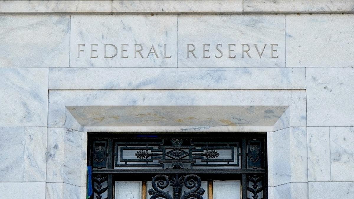 FILE PHOTO: Renovations continue at the Federal Reserve Board building in Washington, D.C., U.S., November 14, 2025. REUTERS/Elizabeth Frantz/File Photo