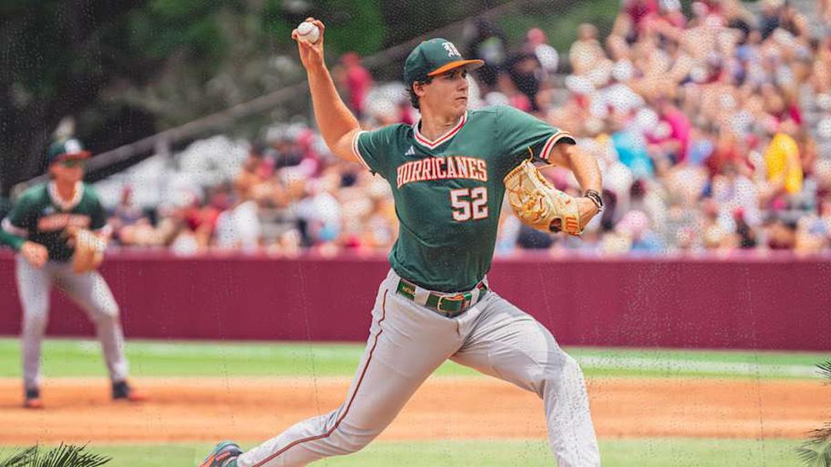  Miami's AJ Ciscar against Florida State (2026) | Miami Hurricanes Athletics 