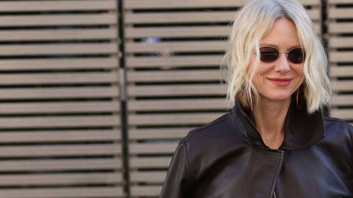 Naomi Watts' Brown Bomber Is the Fall Jacket Women 50+ Need 
