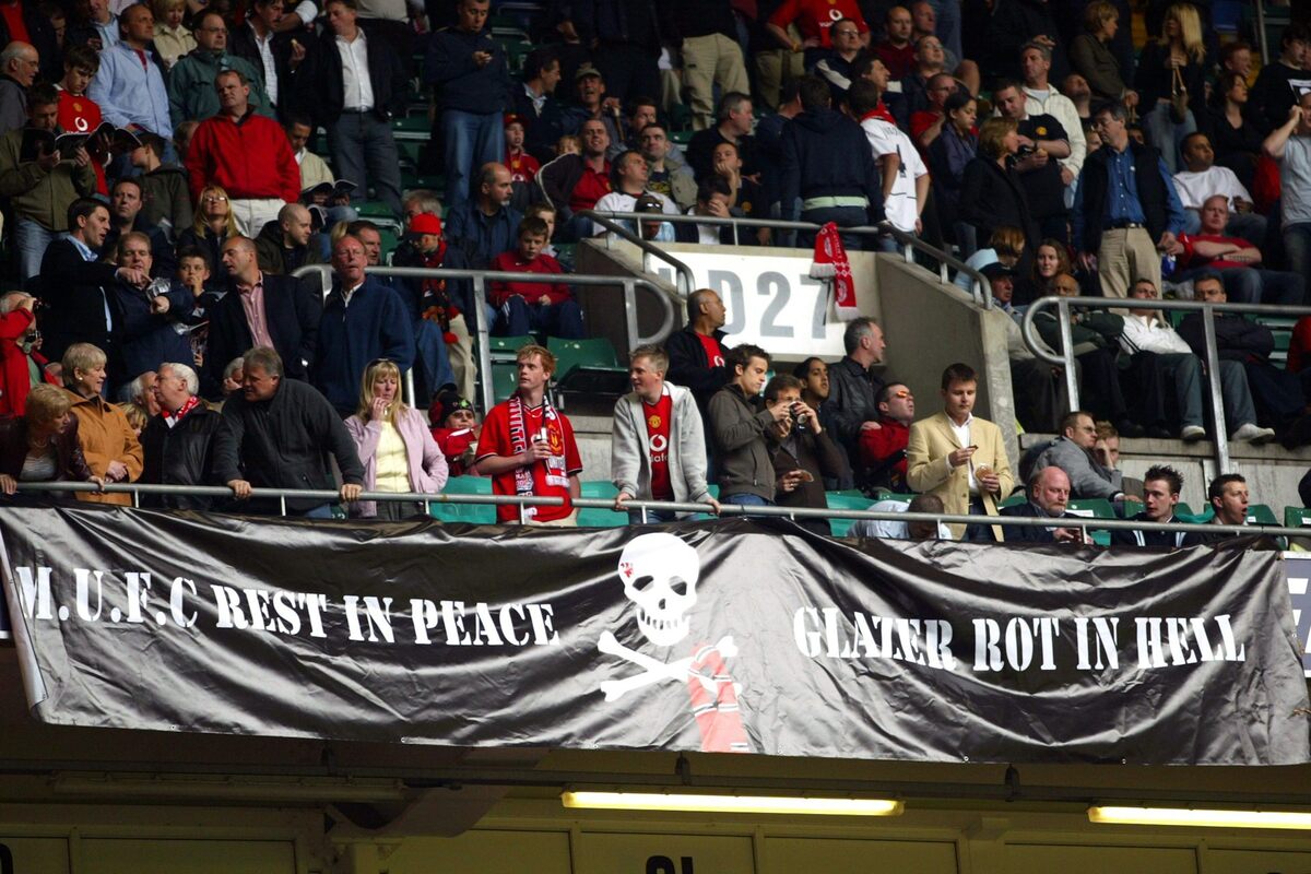  Malcolm Glazer isn't everyone's favorite person in Manchester. Mike Egerton/PA Images via Getty Images 