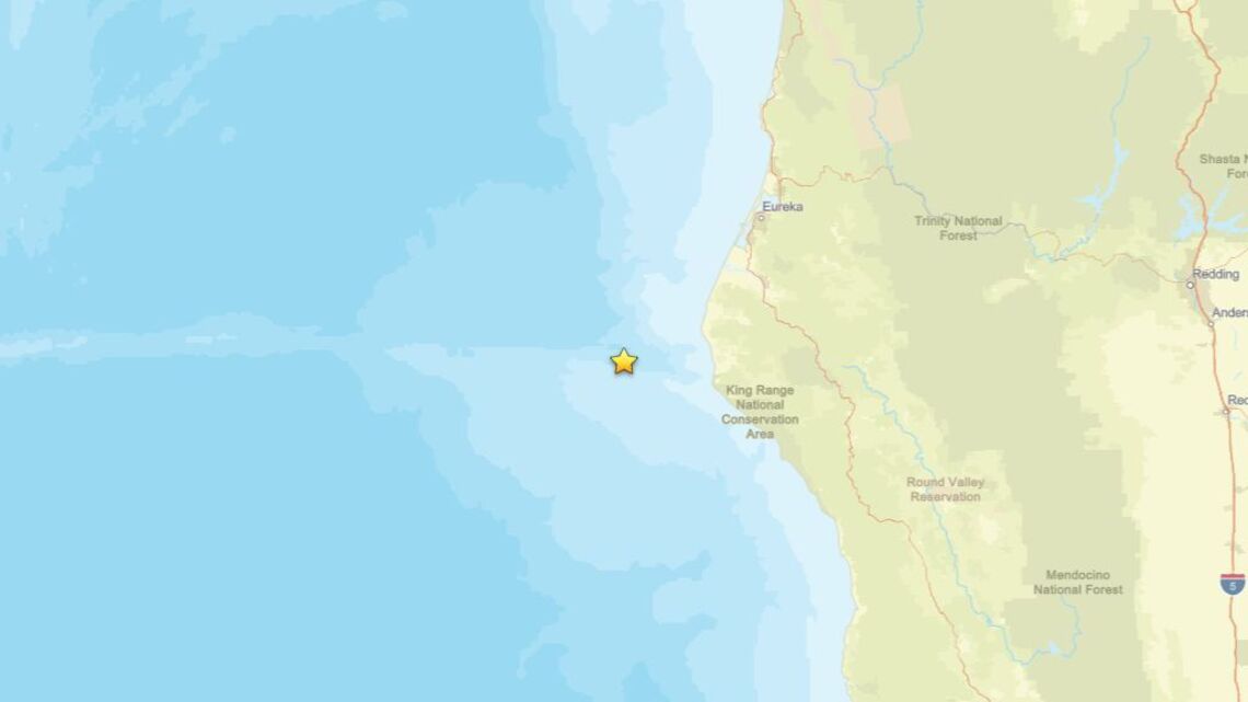 2.3 magnitude earthquake detected close to Petrolia, CA on Aug. 1 