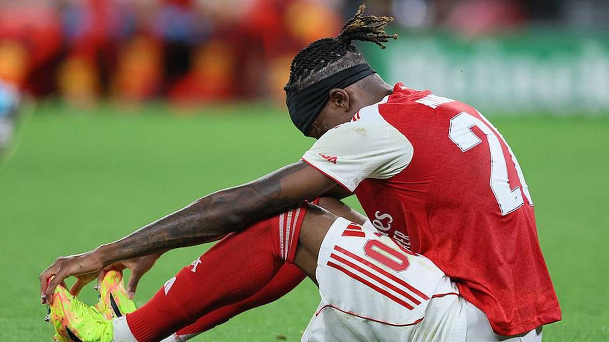  Arsenal could have had the chance to take the lead in extra time. | Richard Sellers/Sportsphoto/Allstar via Getty Images 