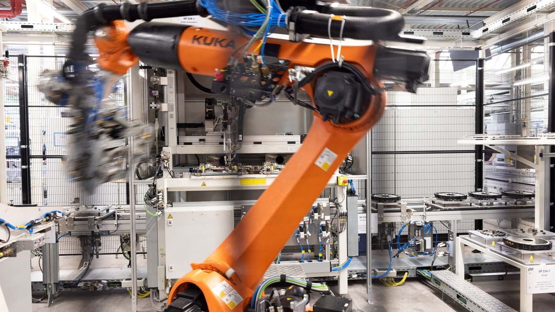 Euro zone factory growth accelerates again in September, PMI shows