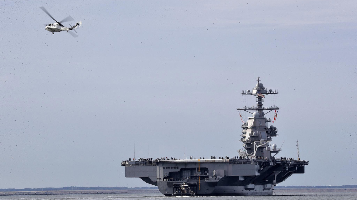 USS John F. Kennedy successfully completes sea trials 