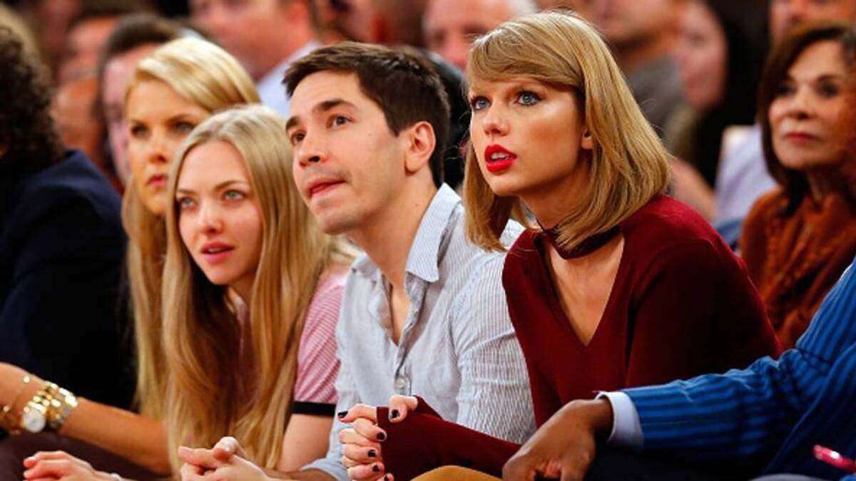  Taylor Swift attends a Knicks-Magic game at Madison Square Garden in November 2014. | Jim McIsaac/Getty Images 